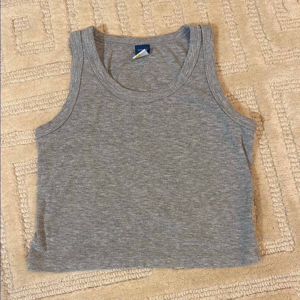 Gray Tank Top with Sleek Design